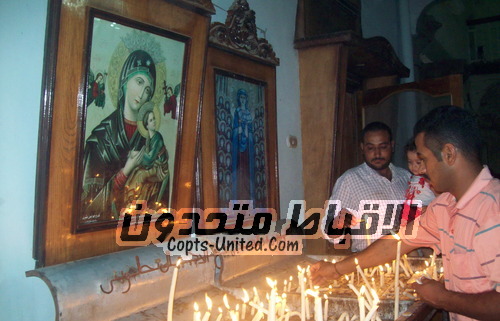 Thousands of Copts Celebrate St. Mary Feast in her Monastery in Bayad